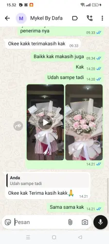 Testimonial Buket Bunga buanamekar